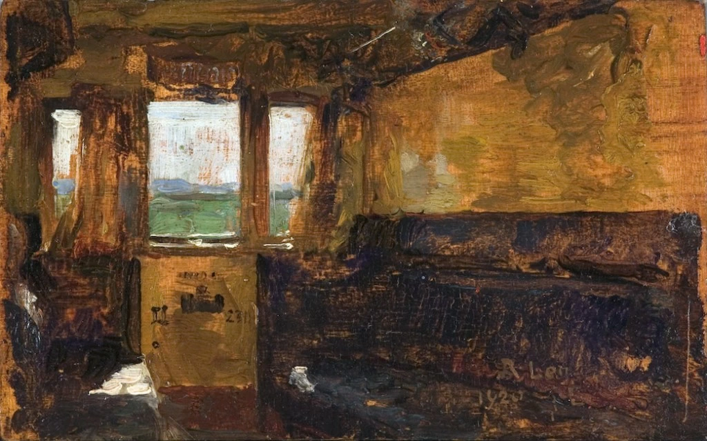 José Garnelo y Alda - A Londres